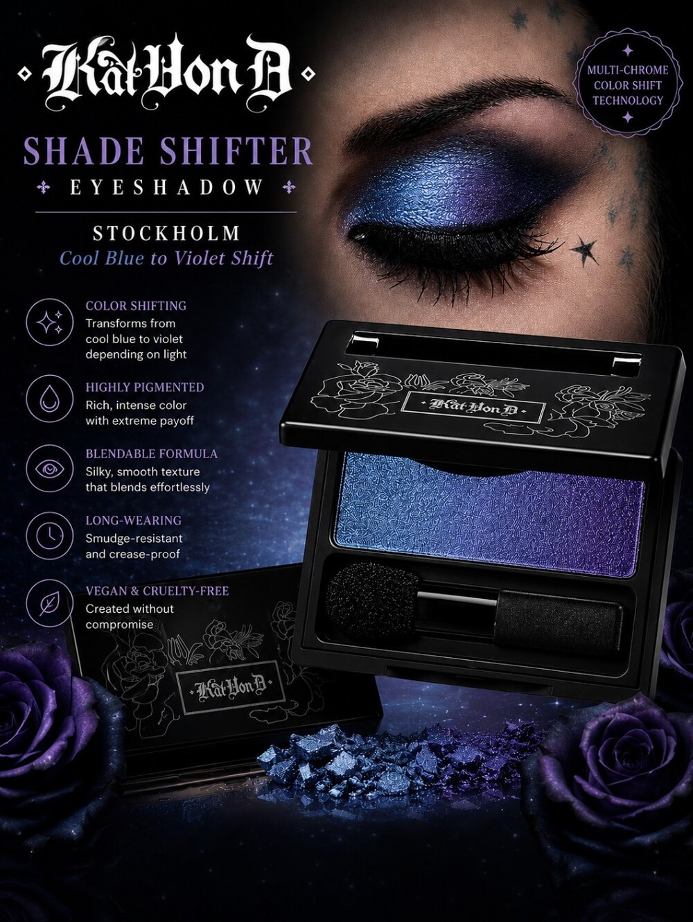Kat Von D Shade Shifter Eyeshadow – Stockholm